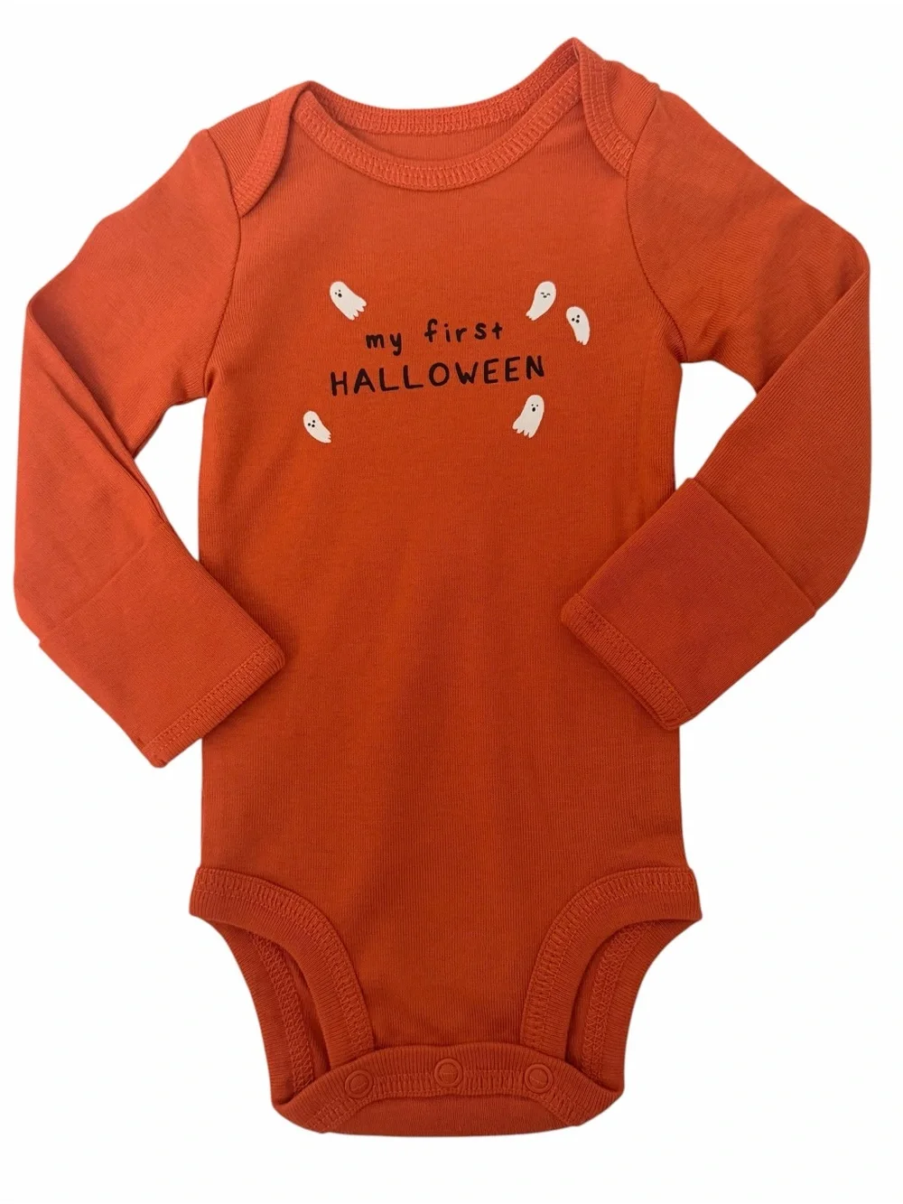 Carter's My First Halloween 2 Pack Newborn Bodysuits NWT